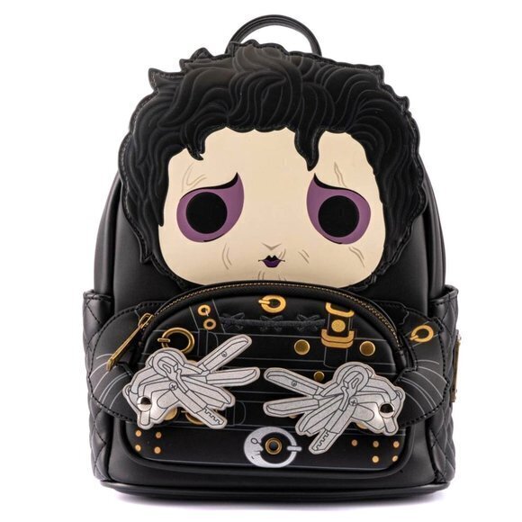 Loungefly Edward Scissorhands Cosplay‎ Mini Backpack - Picture 1 of 8